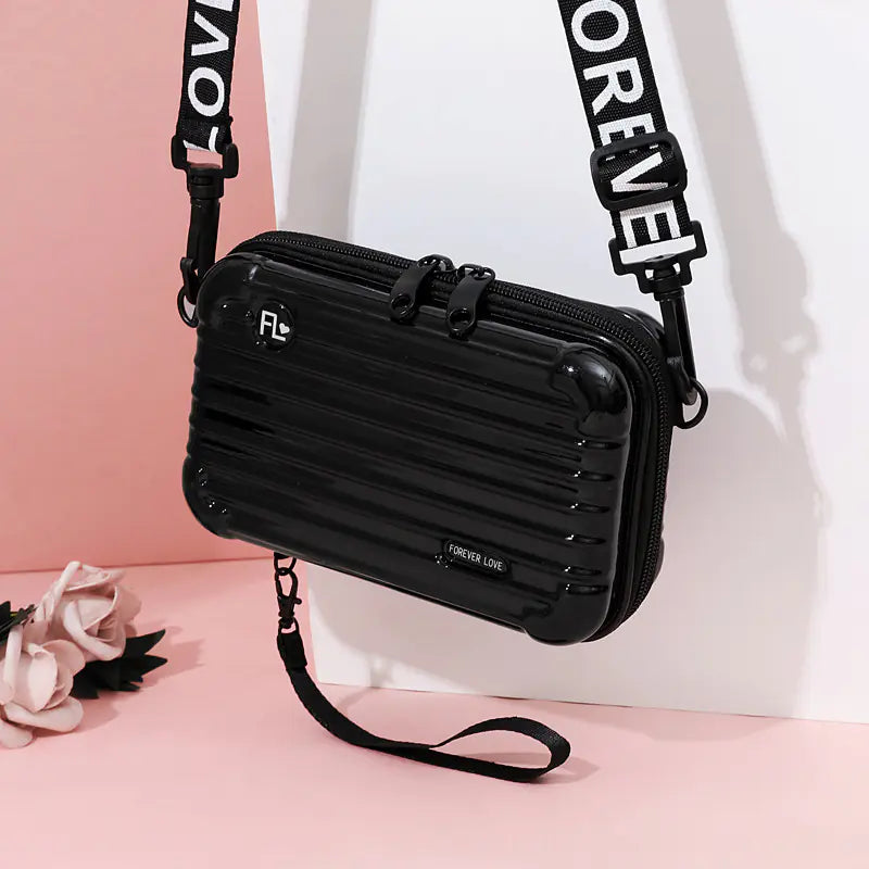 Chic Mini Suitcase Phone Bag