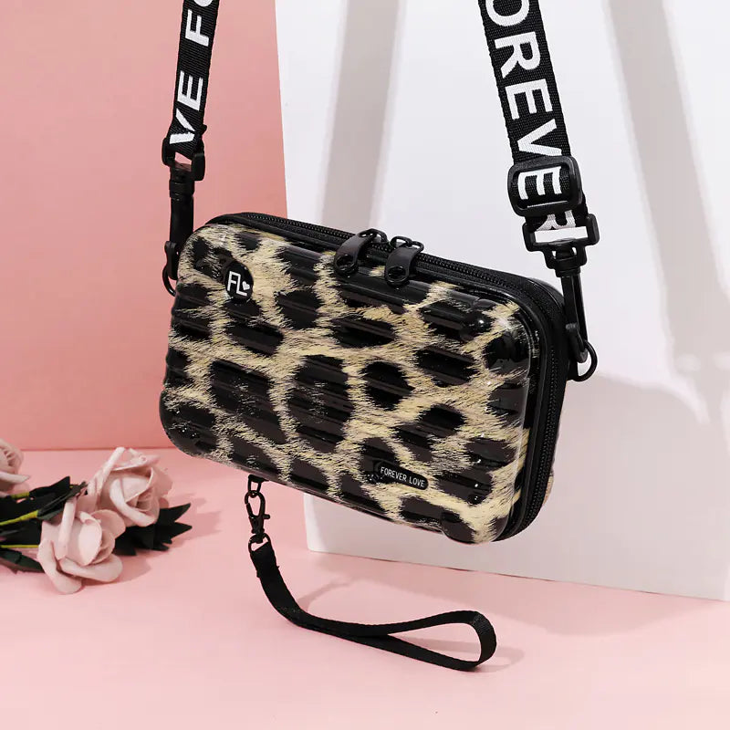 Chic Mini Suitcase Phone Bag