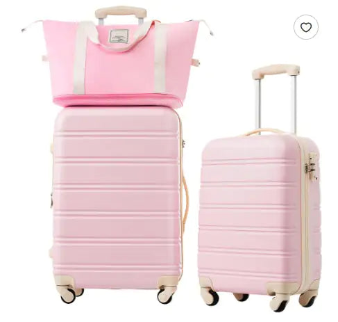 Jetsetter 3-Piece Luggage Set with TSA Lock