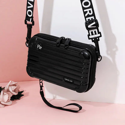 Chic Mini Suitcase Phone Bag