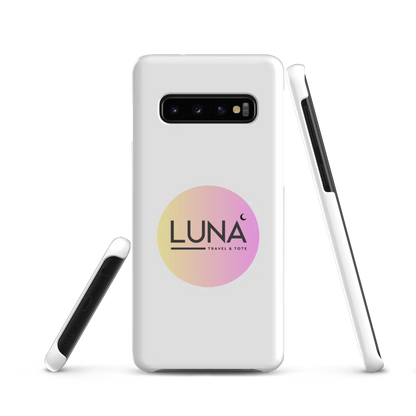 Snap Case for Samsung® S20 to S25 with Luna Travel & Tote Logo