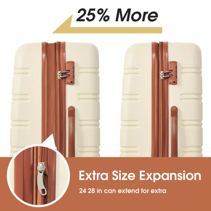 Jetsetter 3-Piece Luggage Set with TSA Lock